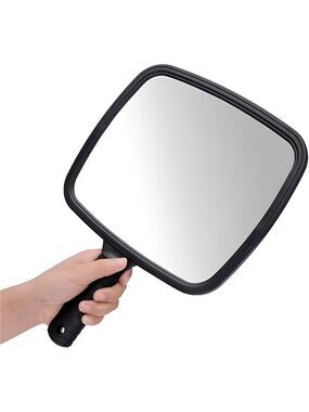 Hand Mirror, Handheld Mirror with Handle 9" L x 5" W